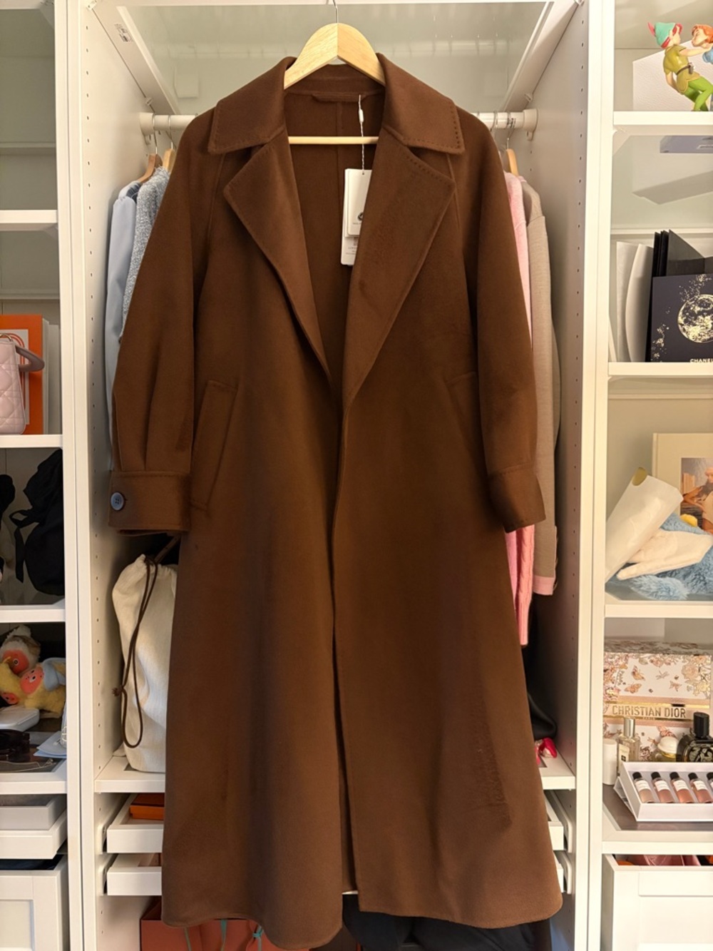 Chocolaté Brown Women's Long Coat